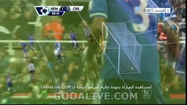 Yoan Gouffran Amazing Goal Newcastle United FC Vs Chelsea FC 1-0 gooalive.com ~ 1/11/2013