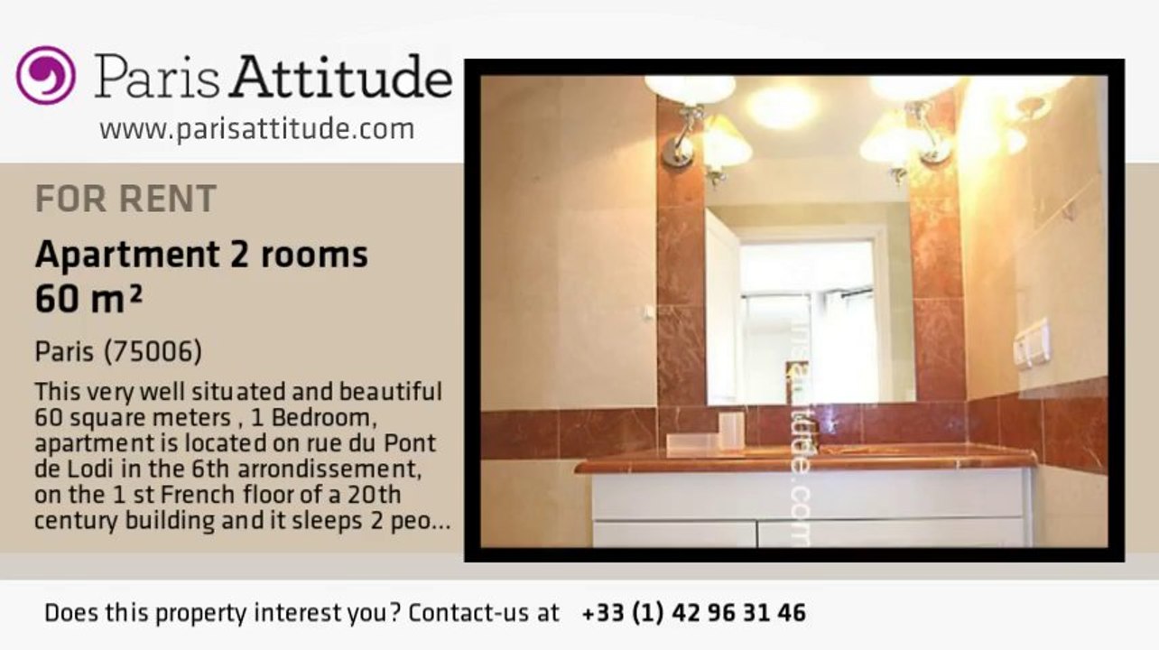 1 Bedroom Apartment for rent - St Germain, Paris - Ref. 5970