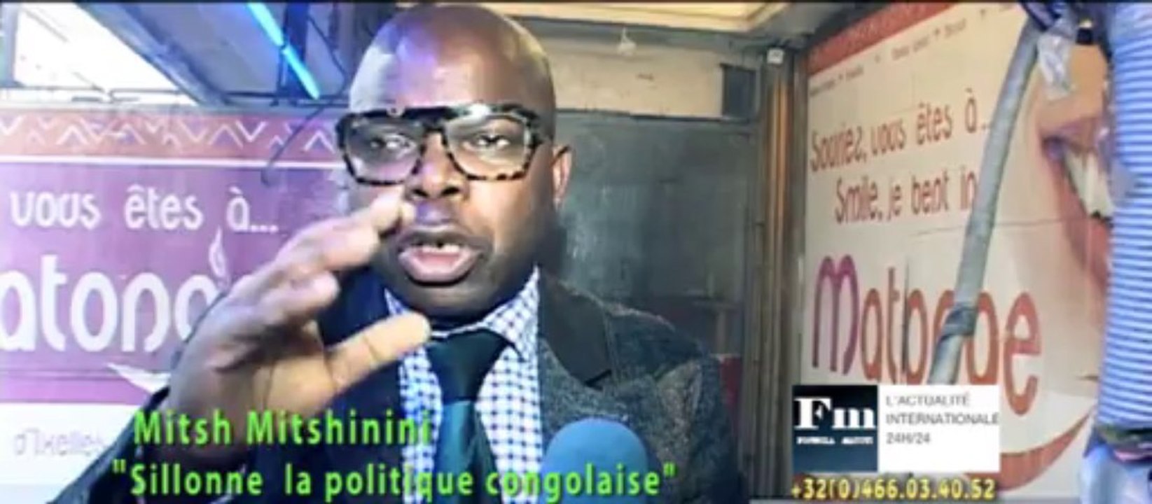 Mitshi Mitshinini  "Sillone la Politique Congolaise"