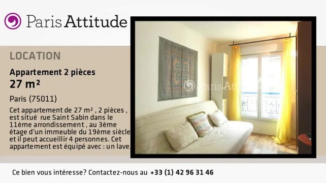 Appartement 1 Chambre à louer - Bastille, Paris - Ref. 8742