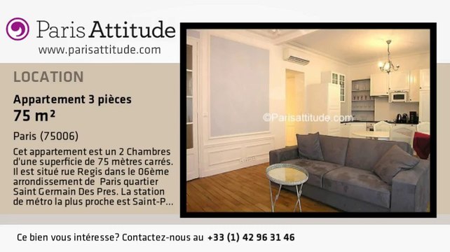 Appartement 2 Chambres à louer - St Placide, Paris - Ref. 3766