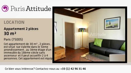 Appartement 1 Chambre à louer - Panthéon/Sorbonne, Paris - Ref. 8536