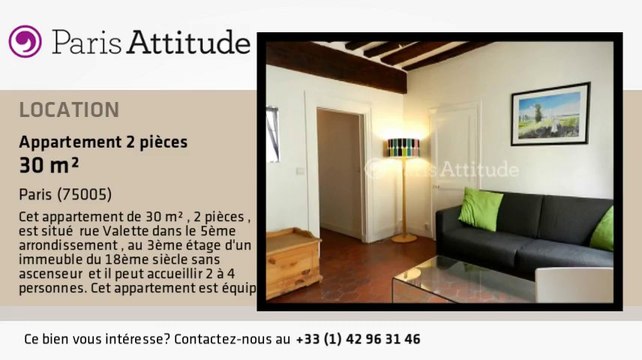 Appartement 1 Chambre à louer - Panthéon/Sorbonne, Paris - Ref. 8536