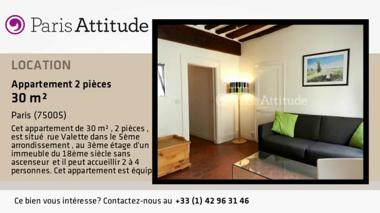 Appartement 1 Chambre à louer - Panthéon/Sorbonne, Paris - Ref. 8536