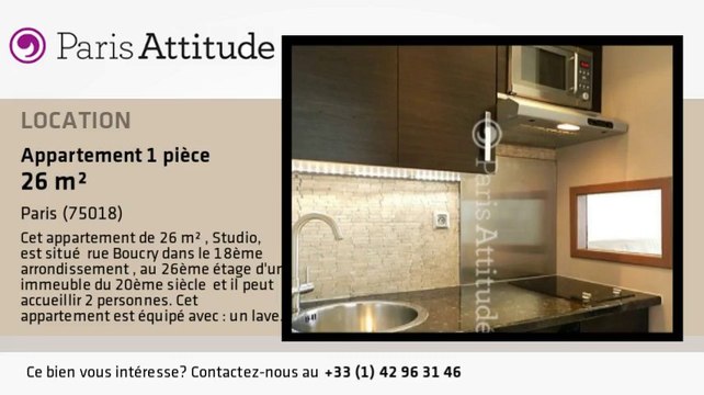 Appartement Studio à louer - Marx Dormoy, Paris - Ref. 8811