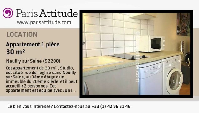 Appartement Studio à louer - Neuilly sur Seine, Neuilly sur Seine - Ref. 6530