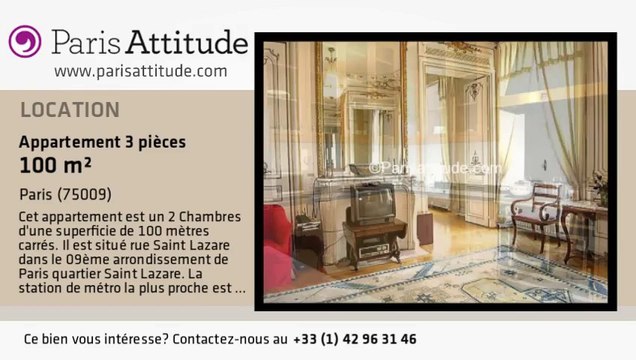 Appartement 2 Chambres à louer - Grands Magasins - La Fayette, Paris - Ref. 2469