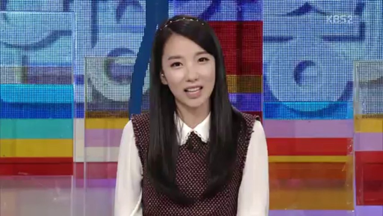 (2013.11.02) Ji Sook @ KBS Entertainment Weekly