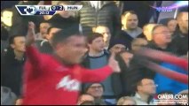 Fulham  0 - 2 Manchester United (Robin van Persie Goal)