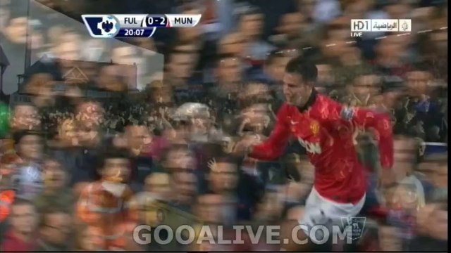 Robin van Persie Amazing Goal Fulham FC Vs Manchester United 0-2 Gooalive.com ~ 2/11/2013