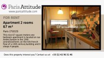 1 Bedroom Apartment for rent - Buttes Chaumont, Paris - Ref. 1134