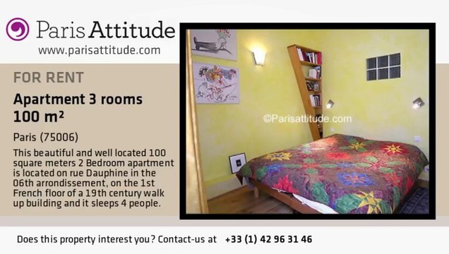 2 Bedroom Apartment for rent - St Germain, Paris - Ref. 3410