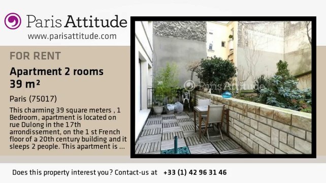 1 Bedroom Apartment for rent - Batignolles, Paris - Ref. 8067