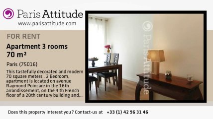 2 Bedroom Apartment for rent - Trocadéro, Paris - Ref. 8705