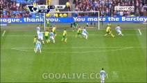Matija Nastasic Amazing Goal Manchester City Vs Norwich City 3-0 Gooalive.com ~ 2/11/2013