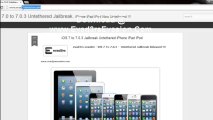 Evasion Releases IOS 7.0.3 Untethered Jailbreak IPhone 5 4S, IPod