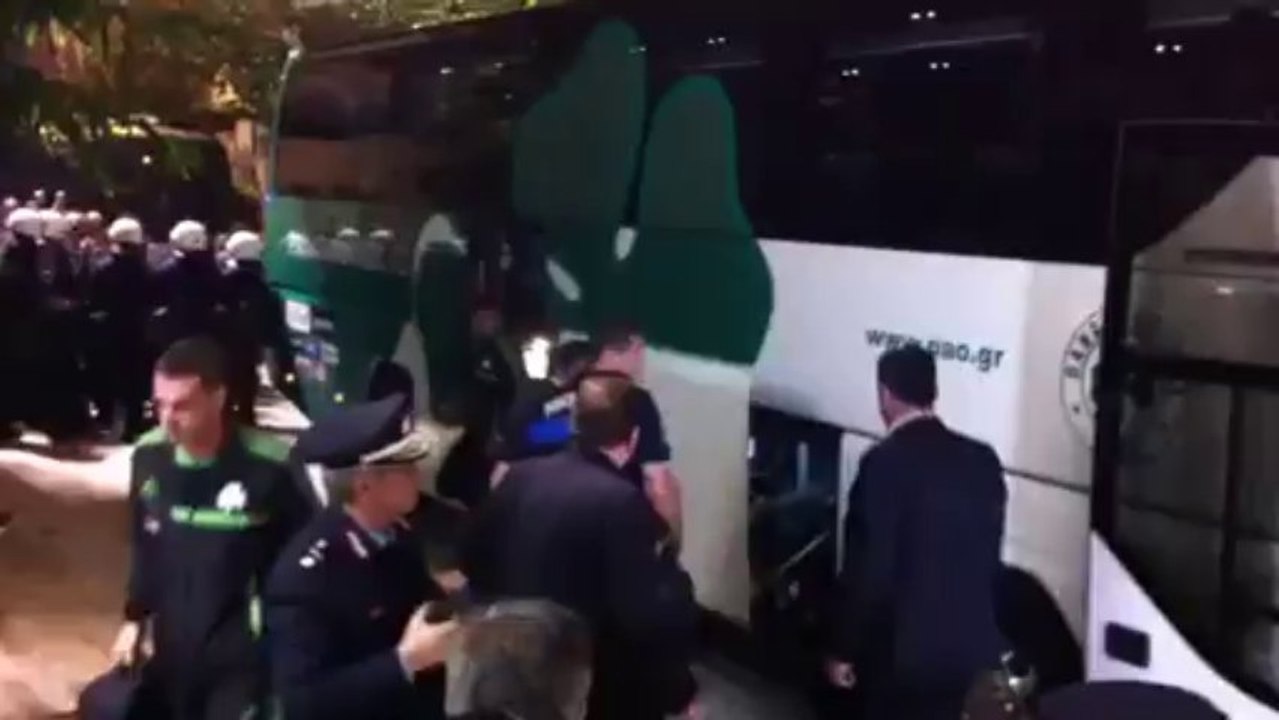 Άφιξη Παναθηναϊκού στη Λεωφόρο (2)
