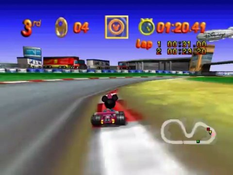 Mickey's Speedway USA - Course - Indianapolis (N64)