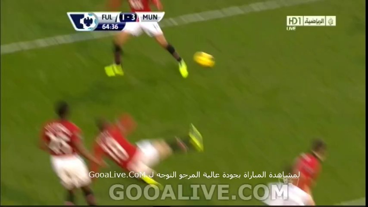 Alex Kacaniklic Amazing Goal Fulham FC Vs Manchester United 1-3 Gooalive.com ~ 2/11/2013