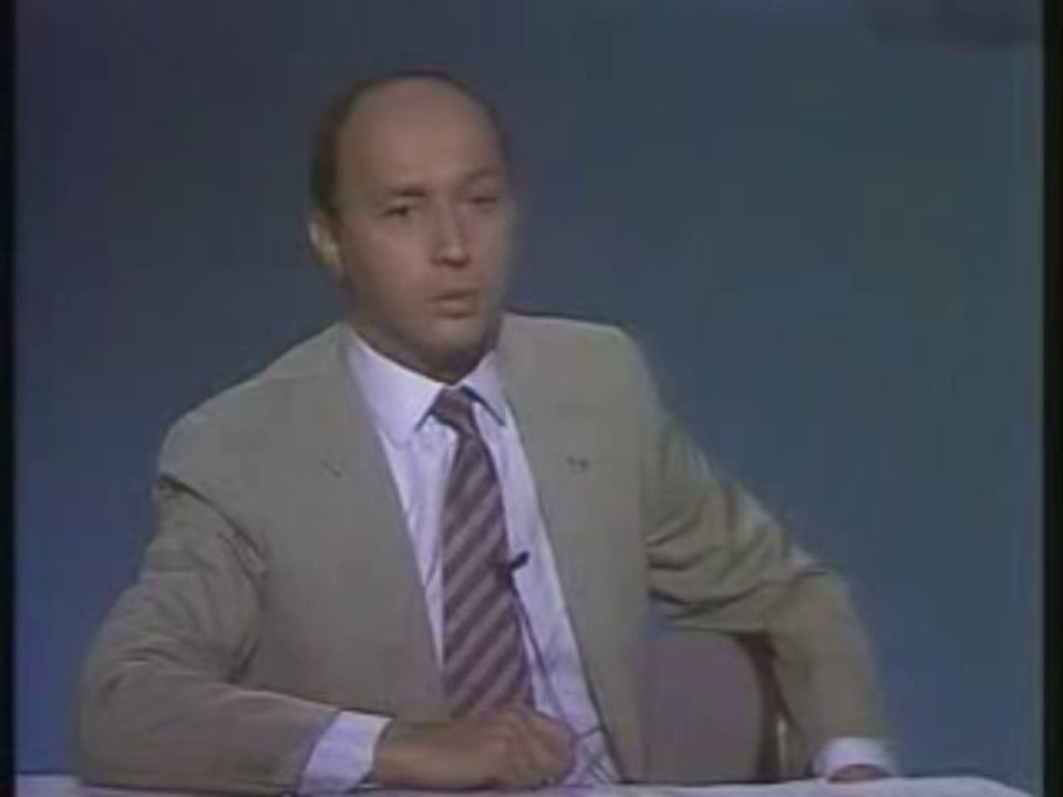 Clash Chirac / Fabius 1986