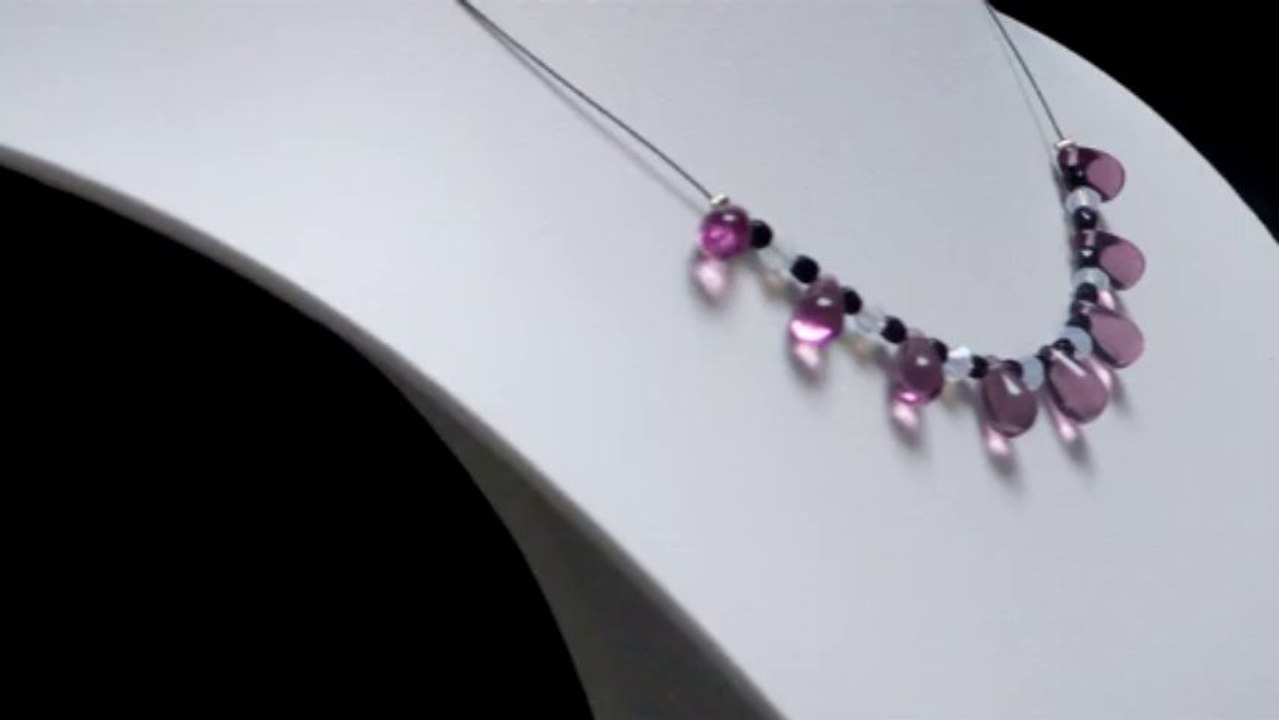 Collier goutte de rosee
