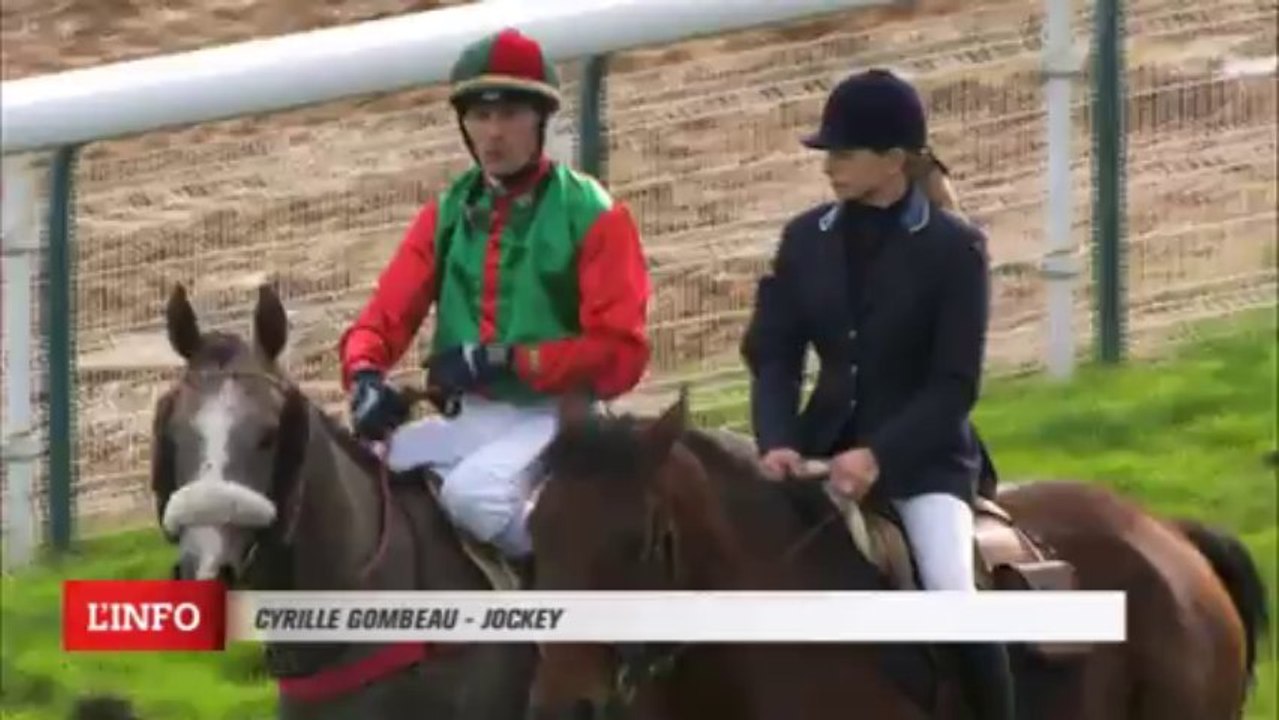Cyrille Gombeau, jockey de Ambroise