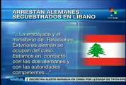 Arrestan a rehenes alemanes liberados en Líbano