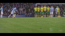 Yaya Toure Goal - Manchester City - Norwich 5-0