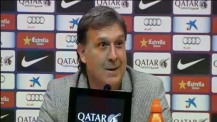 Martino admite dificultades ante Espanyol y alaba a Messi