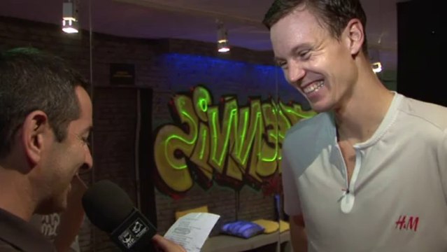 The last time you... Tomas Berdych