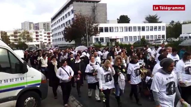 Brest. Violences conjugales : 300 personnes à la marche silencieuse