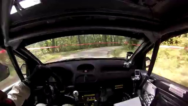 Rallye de Sarrians 2013 ES4 Sarrians Vigne de Vacqueyras 206 MAXI