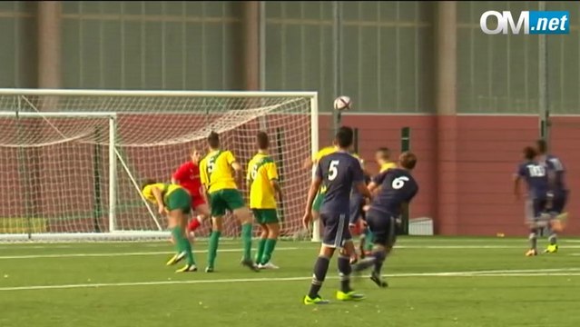Coupe Gambardella - Mandelieu 0-5 OM : le résumé