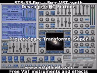 STS 33 Pro - Free VST synth - vstplanet.com