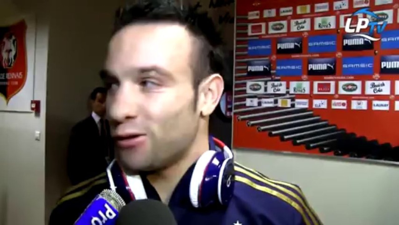 Rennes - OM 1-1 : la réaction de Valbuena