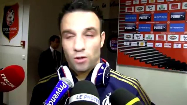 Rennes - OM 1-1 : la réaction de Valbuena