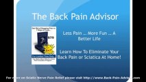Sciatic Nerve Pain Relief - Ideal Methods to Find Relief & Advice on Sciatic Nerve Pain Relief