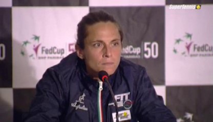 Fed Cup - Interviste alla squadra italiana - Da Supertennis 02 novembre 2013