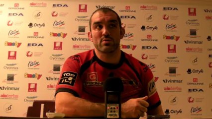 Rugby top 14 - Joe El Abd après USO - USAP
