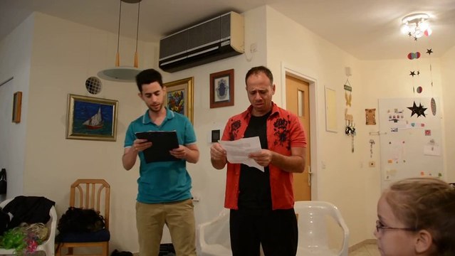 יום הולדת 60 - מערכון על החוגג של המרכז לאימפרוביזציה improvisation.co.il