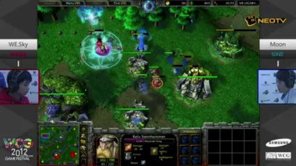 3rd Place Final - WCG 2012 - Sky vs Moon - Game 3