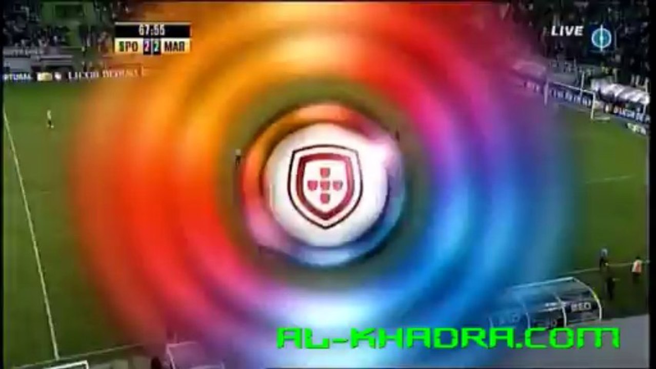 SPORTING 3-2 MARITIMO (LE BUT DE SLIMANI EN HD,,22/11/2013)
