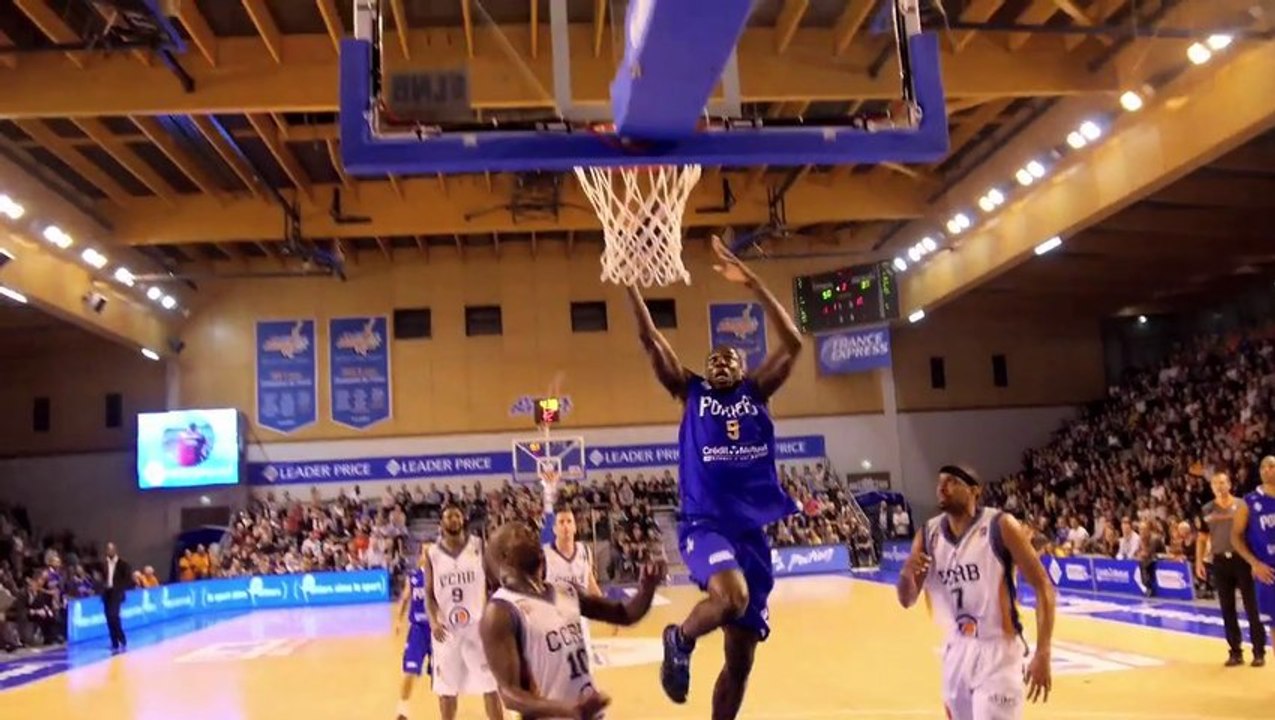 24 sec, PB86 : Dunk d'Ekperigin Vs Châlons (2013-2014