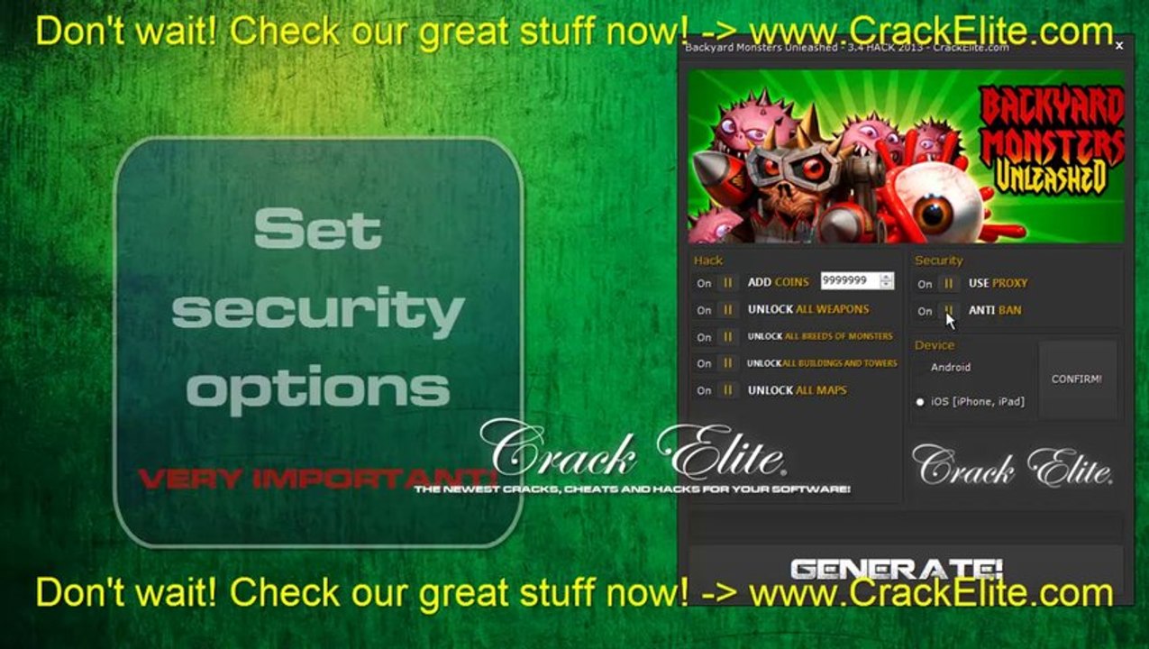Backyard Monsters: Unleashed HACK TOOL, CHEAT ENGINE 2013 NOVEMBER NEWEST [iOS, Android] - Jade