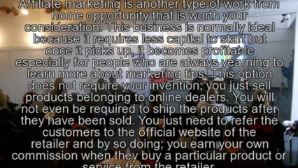 Legitimate Work From Home Ideas