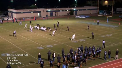 Jake McDaniel Quarterback Season Highlights 2013