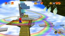 Super Mario 64 - Course Arc-en-Ciel - Etoile 1 : Croisière sur l'arc-en-ciel