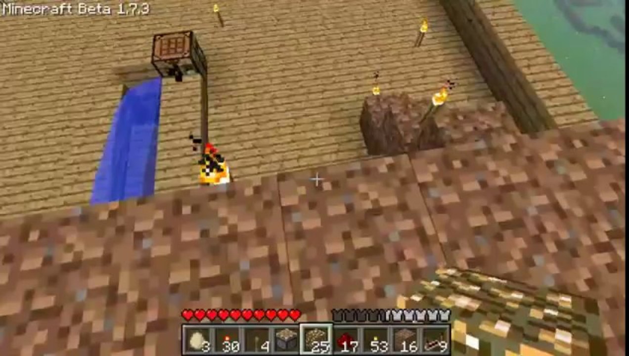 Minecraft [Redstone] ปิดเปิดไฟ #1 [Tackle]
