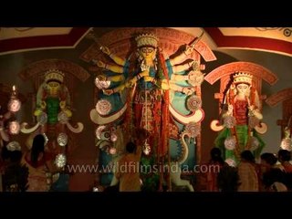 Faith on Goddess Durga: CR Park Navami