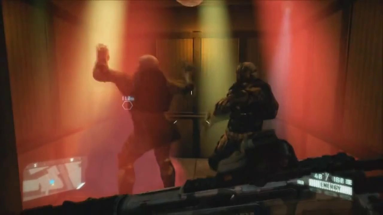 Crysis 2 - Easter-egg (Elevator) GANGNAM STYLE